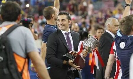 Athletic Bilbao’s CEO intends to return to his position as Barcelona’s coach before the election.