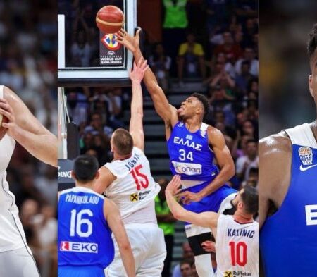 Nikola Jokic and Giannis Antetokounmpo Duels in the 2023 World Cup Qualifiers