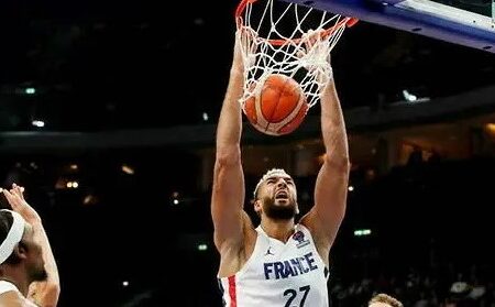 France Big Man Rudy Gobert Scored Double-Double After Beating Italy