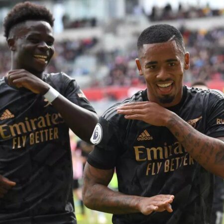 Arsenal Topped the Premier League Standing After Beating Brentford