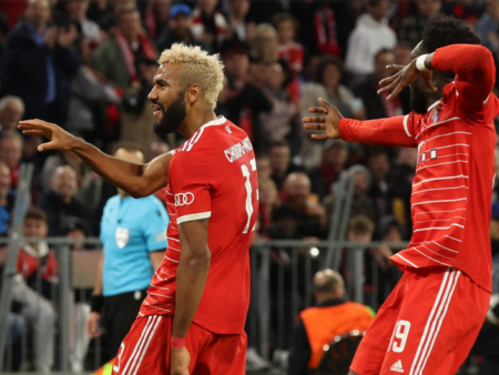 Bayern beat Inter Milan 2-0, ending the perfect group stage