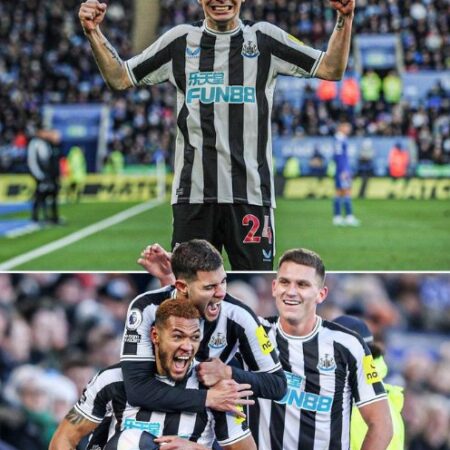 Newcastle Defeated Leicester City 3-0 to Won 6 Consecutive Victories and Surpassed Manchester City in Points
