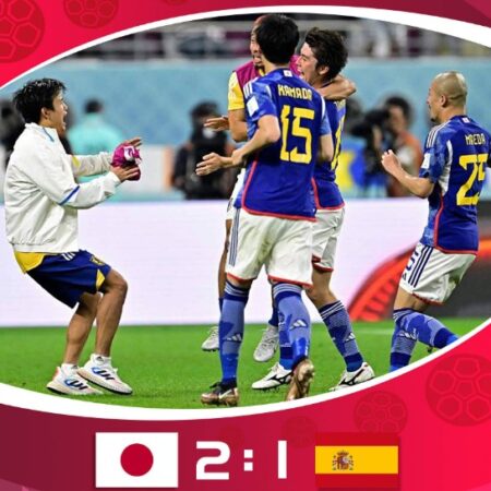 Japan Earned their Group’s Top Spot After Beating Spain 2-1