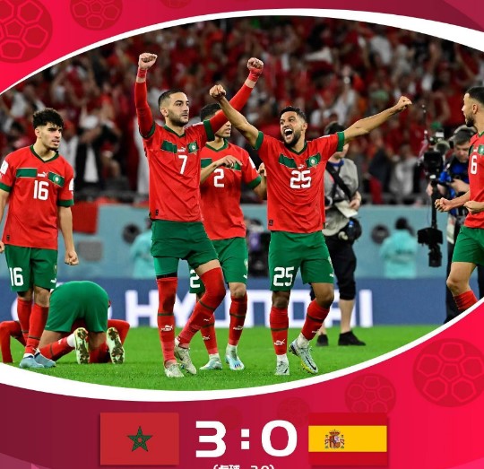 World Cup Knockouts: Morocco Outscored Spain in Penalty Shootout to Advance in the Top 8