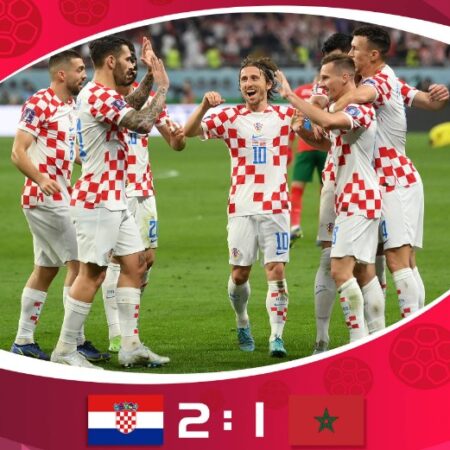 Croatia Defeated Morocco 2-1 To Win the Third Place in the World Cup